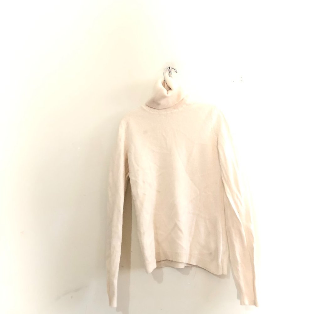 Gorsuch 100% Cashmere Size M Luxury Cream Sweater